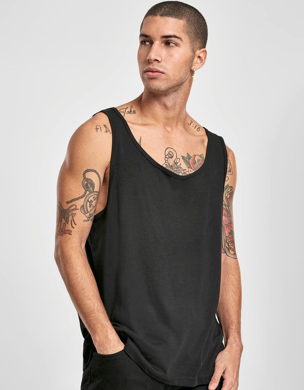 Build Your Brand Herren Jersey Big Tank - 2 Farben