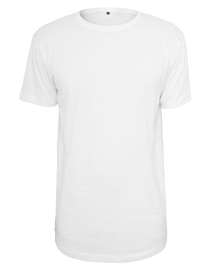 Build Your Brand Herren Shaped Long T-Shirt 5 Farben