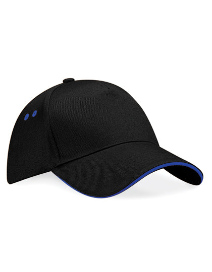 Beechfield Ultimate 5 Panel Cap - Sandwich Peak - 10 Farben