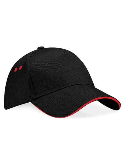 Beechfield Ultimate 5 Panel Cap - Sandwich Peak - 10 Farben