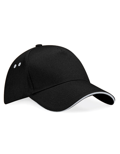Beechfield Ultimate 5 Panel Cap - Sandwich Peak - 10 Farben