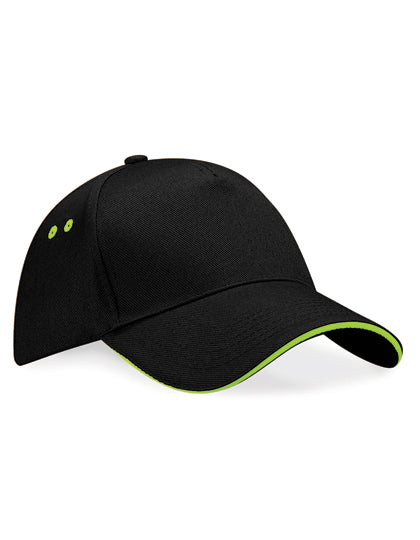 Beechfield Ultimate 5 Panel Cap - Sandwich Peak - 10 Farben