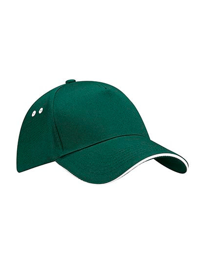 Beechfield Ultimate 5 Panel Cap - Sandwich Peak - 10 Farben