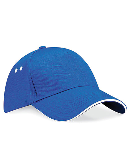 Beechfield Ultimate 5 Panel Cap - Sandwich Peak - 10 Farben