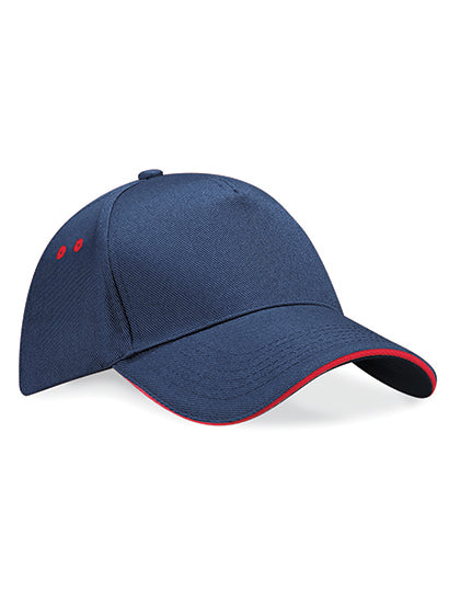 Beechfield Ultimate 5 Panel Cap - Sandwich Peak - 9 Farben