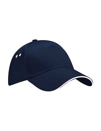 Beechfield Ultimate 5 Panel Cap - Sandwich Peak - 9 Farben
