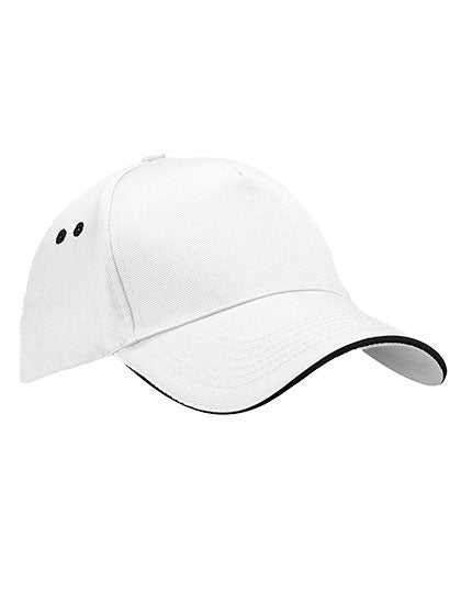 Beechfield Ultimate 5 Panel Cap - Sandwich Peak - 9 Farben