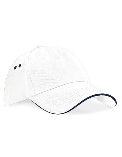 Beechfield Ultimate 5 Panel Cap - Sandwich Peak - 9 Farben