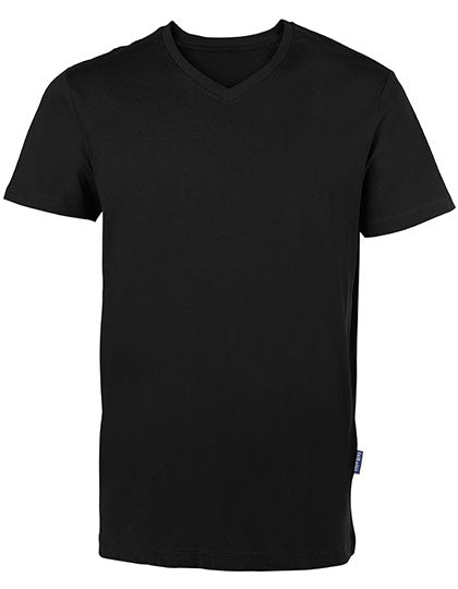 HRM Herren T-Shirt Men´s Luxury V-Neck Tees Slim-Fit  -13 Farben