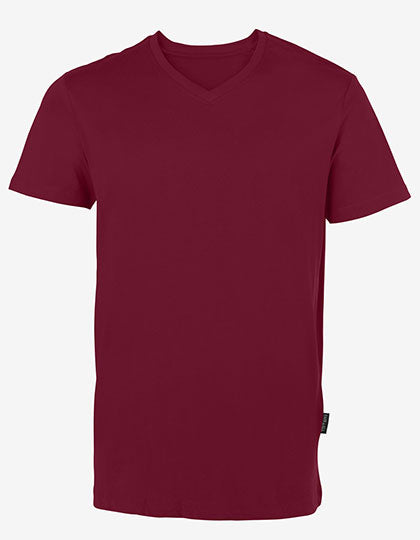 HRM Herren T-Shirt Men´s Luxury V-Neck Tees Slim-Fit  -13 Farben