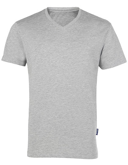 HRM Herren T-Shirt Men´s Luxury V-Neck Tees Slim-Fit  -13 Farben