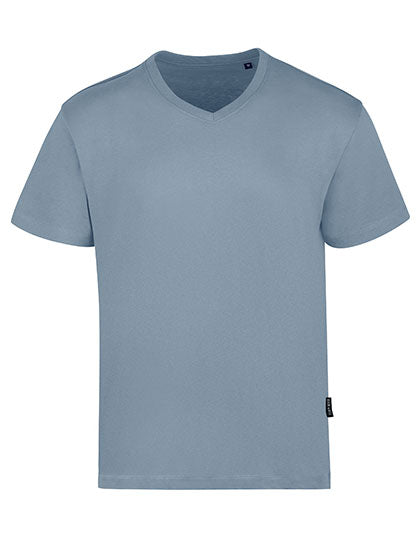 HRM Herren T-Shirt Men´s Luxury V-Neck Tees Slim-Fit  -13 Farben